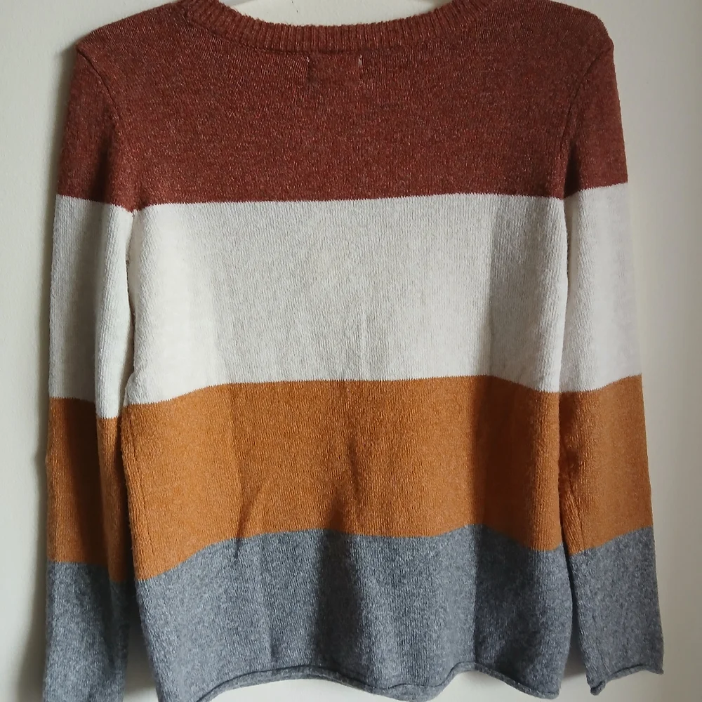 NWT Pinque Top Long Sleeve Color Multi Size Large - Picture 7 of 11
